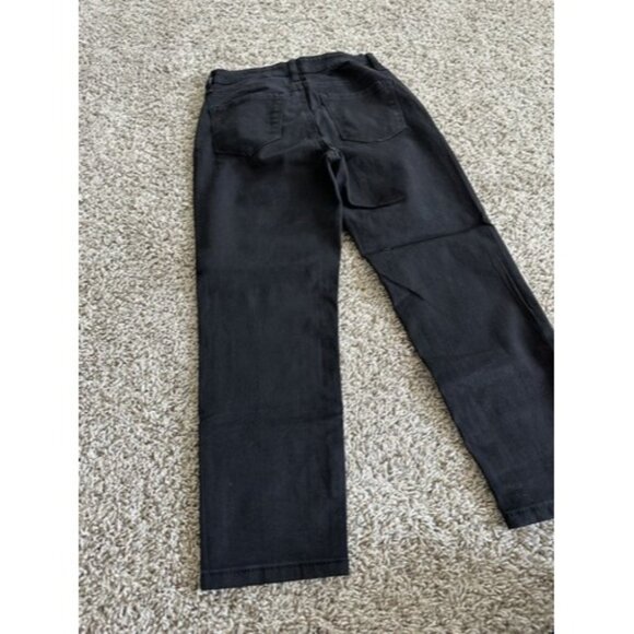 r jeans the high rise la taille haute Petite Size 25 Black womens - Picture 11 of 12